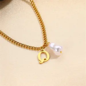Letter Q Necklace