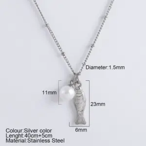 Steel Color-Imitation Pearl Fish