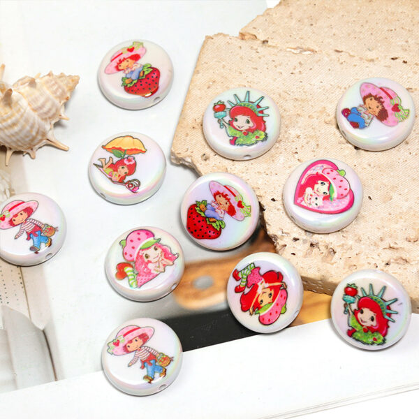 oly-cffe84b6ae00337936d04b8ad07ab1fb Wholesale Happy Cartoon Double-Sided Printed Beads