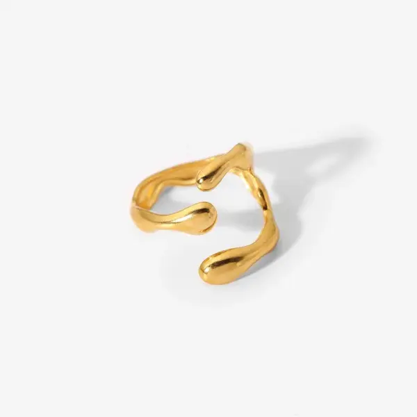 Wholesale PVD Coated Real Gold Plated 304 Stainless Steel Waterproof Non Tarnish
