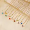 Wholesale Jewelry Elegant Geometric 304 Stainless Steel Plating Pendant Necklace
