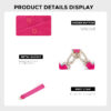oly-d040f1b547b3b629b5320411b6fd039b Wholesale in stock Selling Lulu Love Wrist Bag Splicing Two-in-One Bank Card Bag Coin Purse for Women