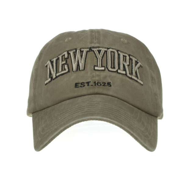 Wholesale Zhongmei Spring and Summer NEW Wash Cotton NEW YORK Embroidered Baseball Cap Cap Sun Hat B648