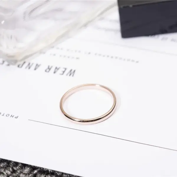 Wholesale PVD Coated Real Gold Plated Geometric Titanium Steel Classic Style Waterproof Non Tarnish