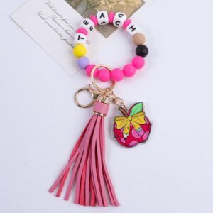 Apple+bow-pink