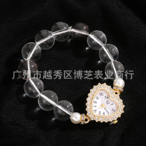 Gold love bracelet watch