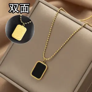 A86031 Black for Men Ball Bead Chain