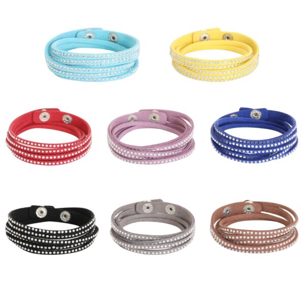 Wholesale Colorful Summer Hand-woven Waxed Cord Bracelet