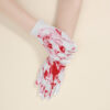 Wholesale Halloween Cosplay bloodstain printing gloves ghost festival