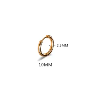 2.5 * 10mm Gold (One)