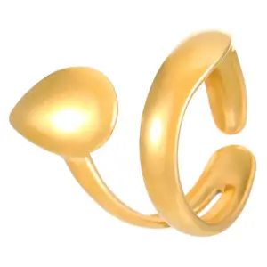 18 18K Real Gold Water Drop DZ-472
