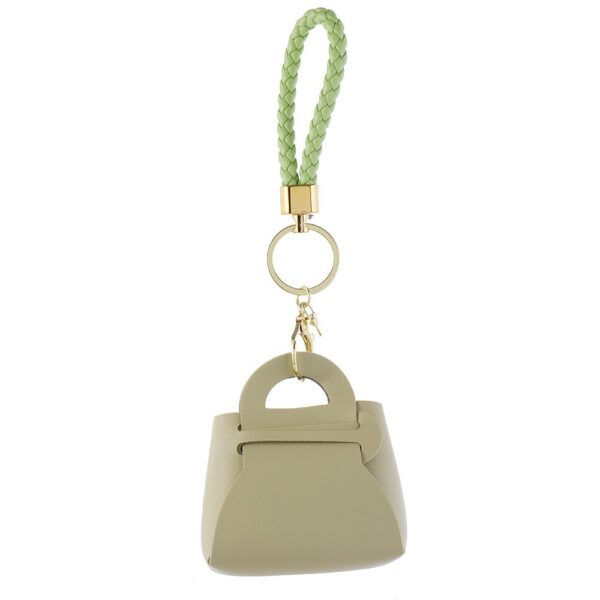 Wholesale New Simple Keychain Coin Purse All-match Hanging Bag Small Jewelry Headset Ring Earrings Storage Anti-lost Small Bag