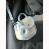 Wholesale 2025 New Bag Cute Junior High School Student Saddle Bag Japanese Style Biscuit Off-White Satchel Shoulder Crossbody Bag for Women Spring and Summer