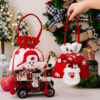Wholesale Christmas apple bag tote bag decoration supplies