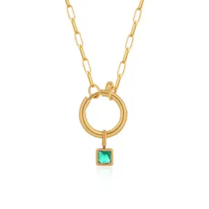May Emerald Necklace XS-09-05