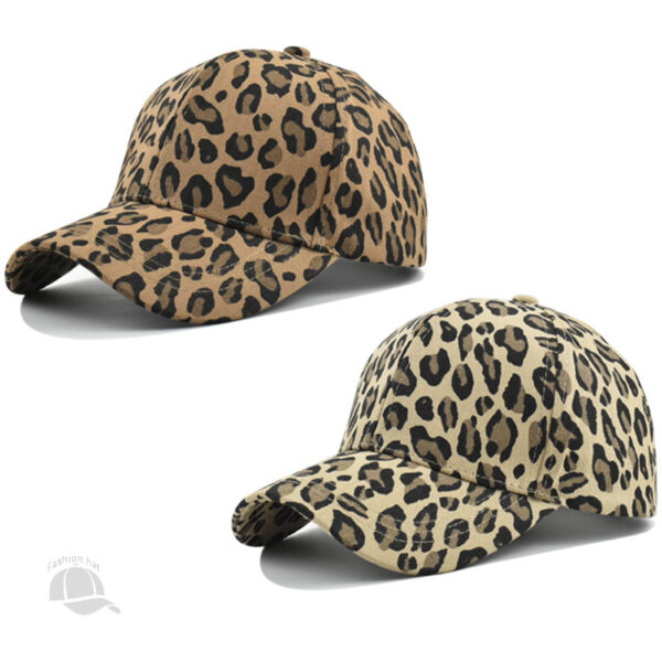 oly-d0a8eccc18fc32ca6813c61a7464f868 Wholesale dome hat men and women leopard print baseball cap outdoor sunshade fashion all-match ins cap