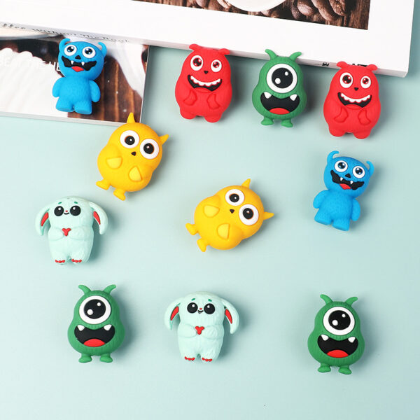 oly-d0c0c750fc75d7d2728e5c0f822c6c19 Wholesale Cute Monster Silicone Beads