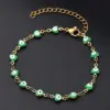 Wholesale Ethnic Style Classic Style Artistic Devil's Eye Heart Shape Simple 304 Stainless Steel 18K Gold Plated Bracelets In Bulk