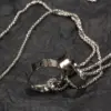 Wholesale PVD Coated Gold Plated Circle 201 Stainless Steel Necklace