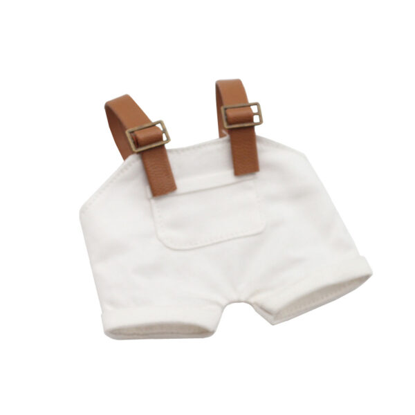 Wholesale (suspenders) Blind Box Labubu Labubu Macaron Shirt suit Dress 10CM Cotton Doll