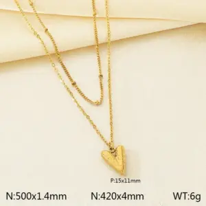 Gold Necklace KN291937-Z