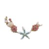 Wholesale European and American Style Exaggerated Color Starfish Shell Pearl Necklace Women's Bohemian Seaside Holiday Necklace Clavicle Chain