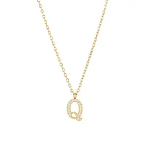 Gold Letter Q