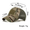 Wholesale Cross-border source outdoor camouflage baseball cap tactical baseball cap Special Forces equipment summer sun hat B1009