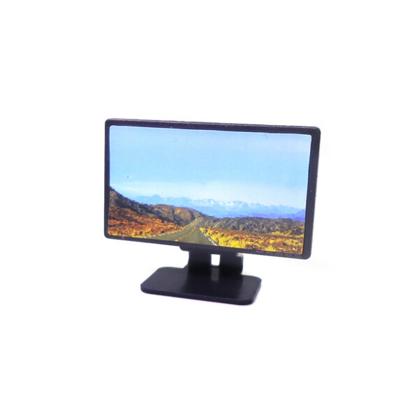 Wholesale 1:12 dollhouse accessories dollhouse mini TV model simulation home appliance life decoration display