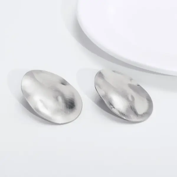 1 Pair Geometric Plating 201 Stainless Steel Stainless Steel Earrings