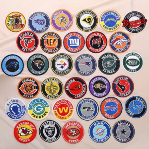 Wholesale Circular team logo badge embroidered cloth patch OLY Exclusive
