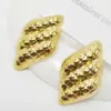 304 Stainless Steel Bow Knot Electroplating Golden Plated Elegant Waterproof Non Tarnish Gold Ear Studs