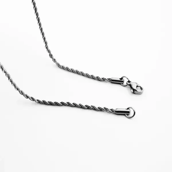 Wholesale Simple Style Geometric Titanium Steel Plating Necklace 1 Piece