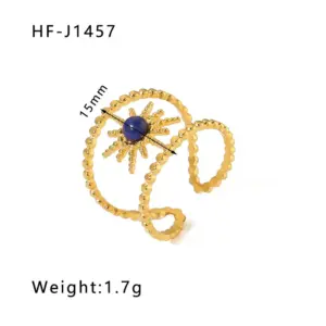 HF-J1457-Gold / Adjustable Opening