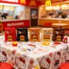 Wholesale McDonald's hamburger paper bag miniature fast food restaurant toy mini resin dollhouse ornament