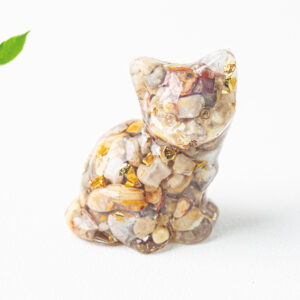 Crazy Agate / Size: 3.2*3.3*4cm