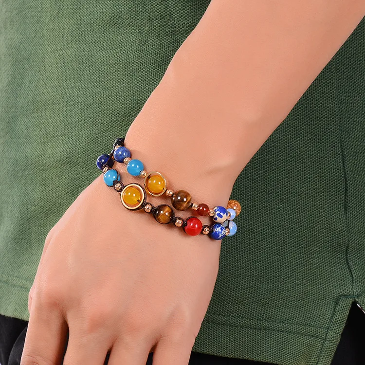 Wholesale Fashion Star Natural Stone Handmade Bracelets 1 Piece