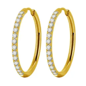 2.0 * 20mm Gold (a Pair)