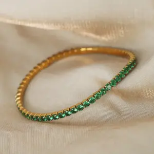 E048-Beccarite Gold Bracelet