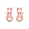 Animal Plating Copper Earrings