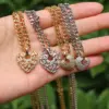 Wholesale Fashion Heart Copper Pendant Necklace In Bulk