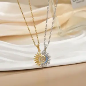 Magnetic Couple Necklace Xl0282b