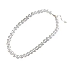 Wholesale Elegant Simple Style Solid Color Artificial Pearls Imitation Pearl Wholesale Necklace