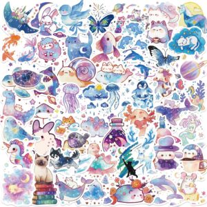 Wholesale 53 Starry Sky Creative Creature Graffiti Stickers Decorative iPad Luggage Notebook DIY Waterproof Cross-Border