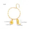 Wholesale PVD Coated Real Gold Plated Hat Boots Horseshoe 201 Stainless Steel 304 Stainless Steel Simple Style Classic Style Western Cowboy Waterproof Non Tarnish 201 Stainless Steel Lobster Trigger Clasp Closure Bracelets