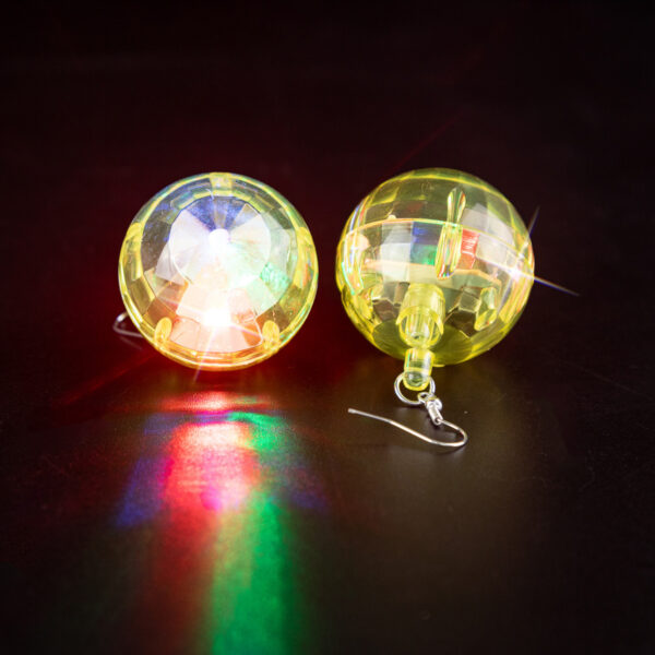 oly-d1717398d77aa35a177174fb2ed53a41 Wholesale Luminous Earrings Nightclub Carnival Atmosphere Laser Reflective Ball 70s Retro disco Ball Girl Elegant Earrings