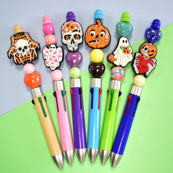 Wholesale Cartoon Halloween Series Ballpoint Pen Beads