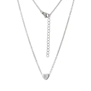 Steel Heart Necklace / A