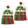 oly-d19cddc5a419ecbdf146079847790cb8 Wholesale Fun Reading Pencil Student Teacher Braided Earrings