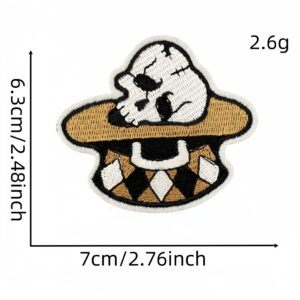 Punk style badge cloth sticker 13#